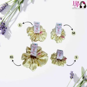 Ivory-Silk-Satin-Scrunchies