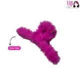 Barbie Pink Fur Hair Claws