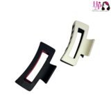 Black and White, Reddish Pink and Black Hair Claws