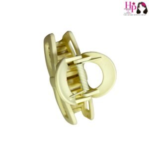 Butter Cream Bow Style Hair Claws