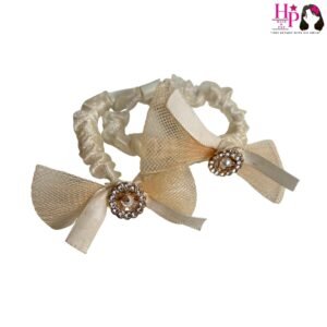 Buttercream Ambulish Hair Tie