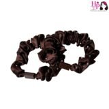 Dark Brown Rhinestone Hair Tie