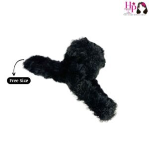 Jet Black Fur Hair Claws