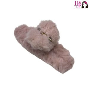 Nude Pink Fur Hair Claws