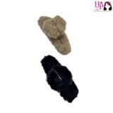 Nude and Black Fur Hair Claws