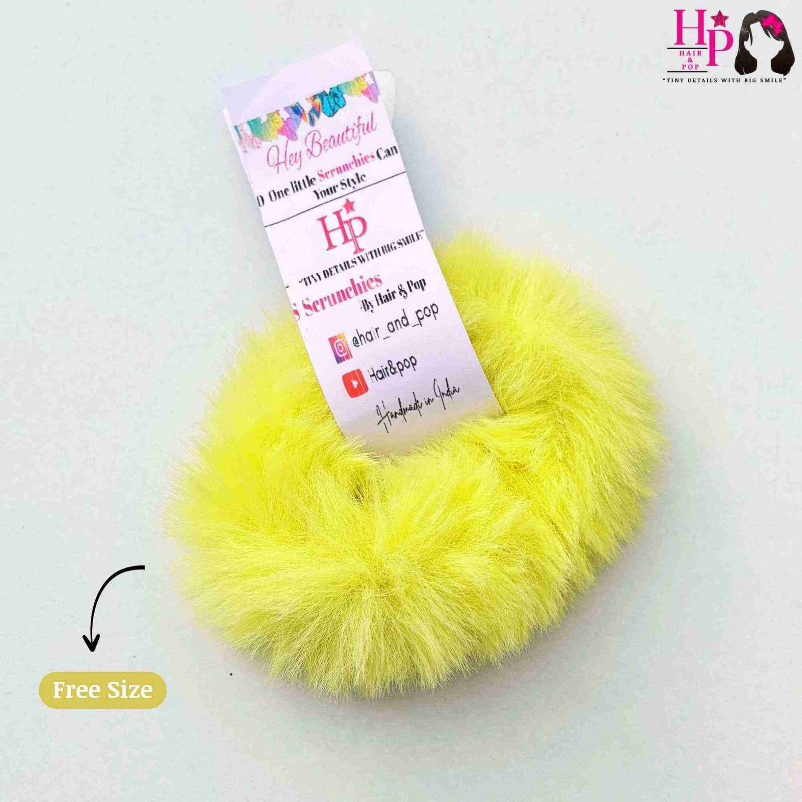 Sunflower Fur Hair-Tie Sunflower Fur Hair-Tie